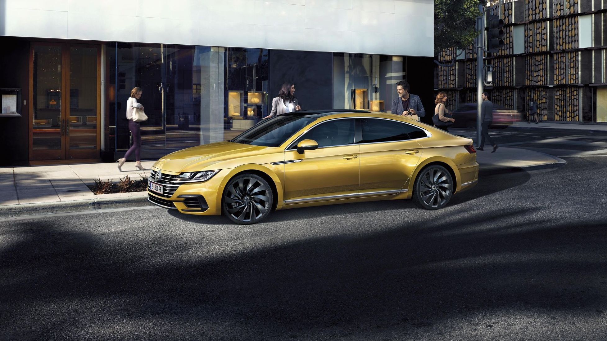 VW Arteon Vorgängermodell Seitenansicht