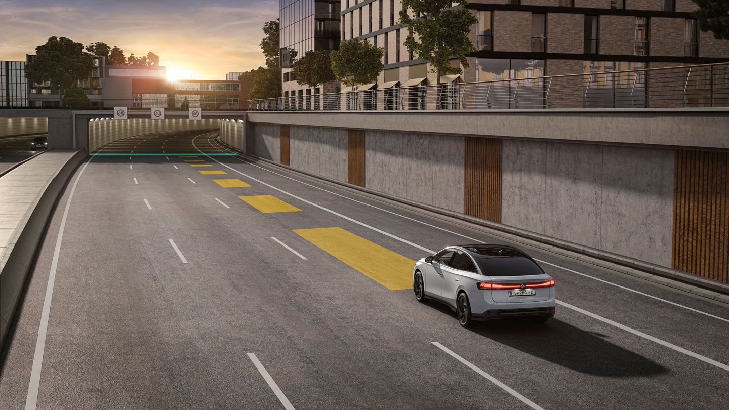 VW автоматичното регулиране на дистанцията ACC