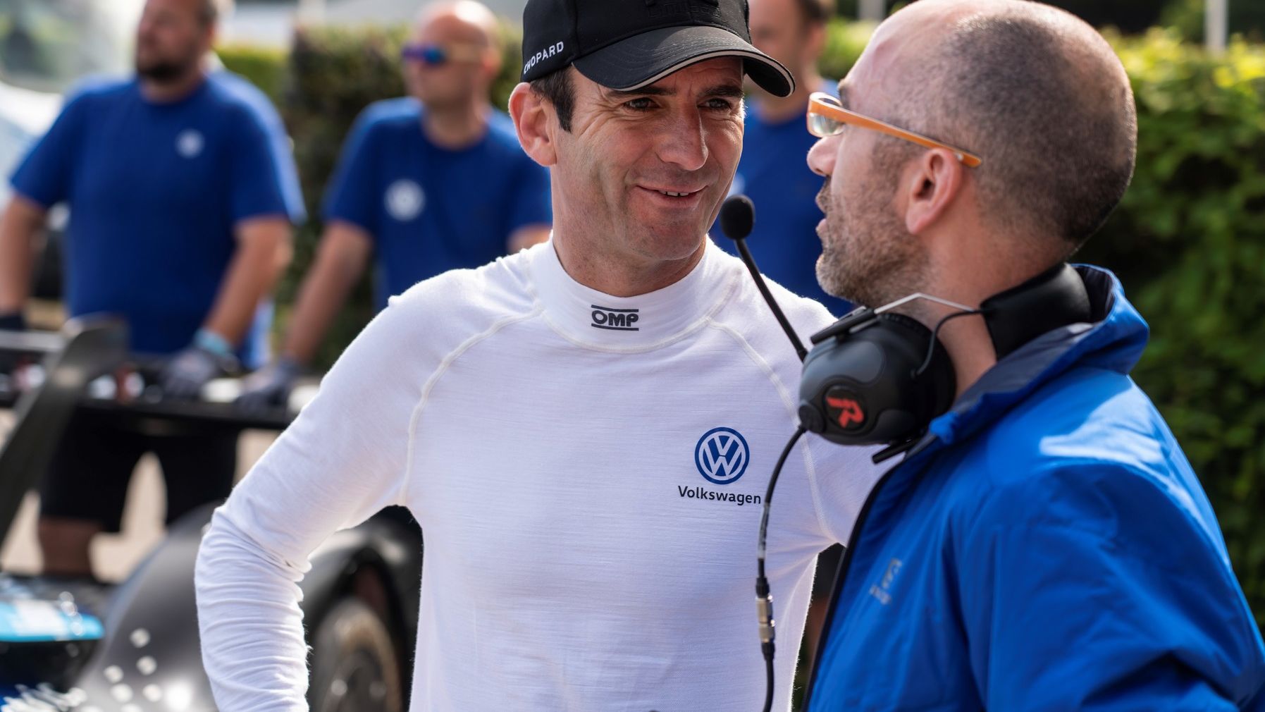 vw volkswagen Romain Dumas elektro rennfahrzeug id.r