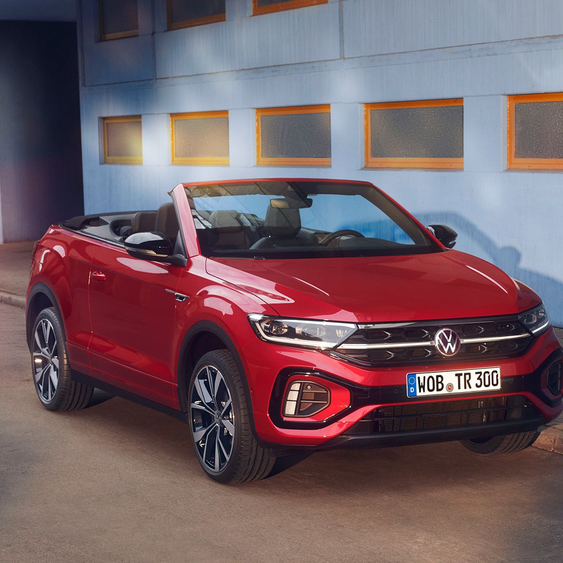 Предна част на T-Roc Cabriolet