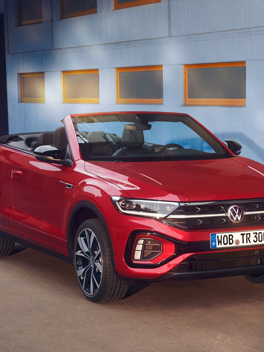 Предна част на T-Roc Cabriolet