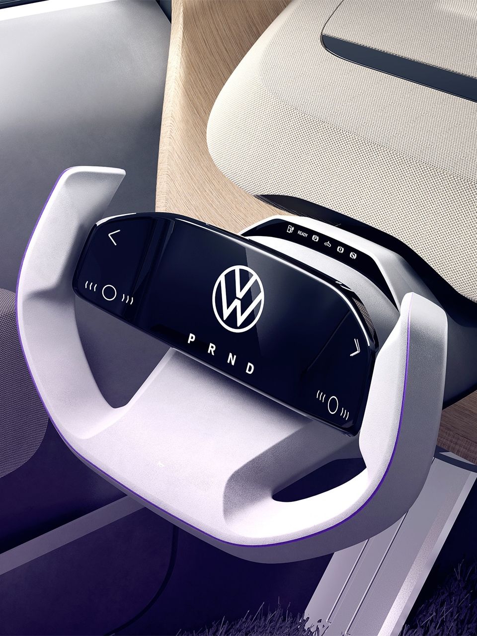 Чувствителният на движение волан на VW ID. LIFE