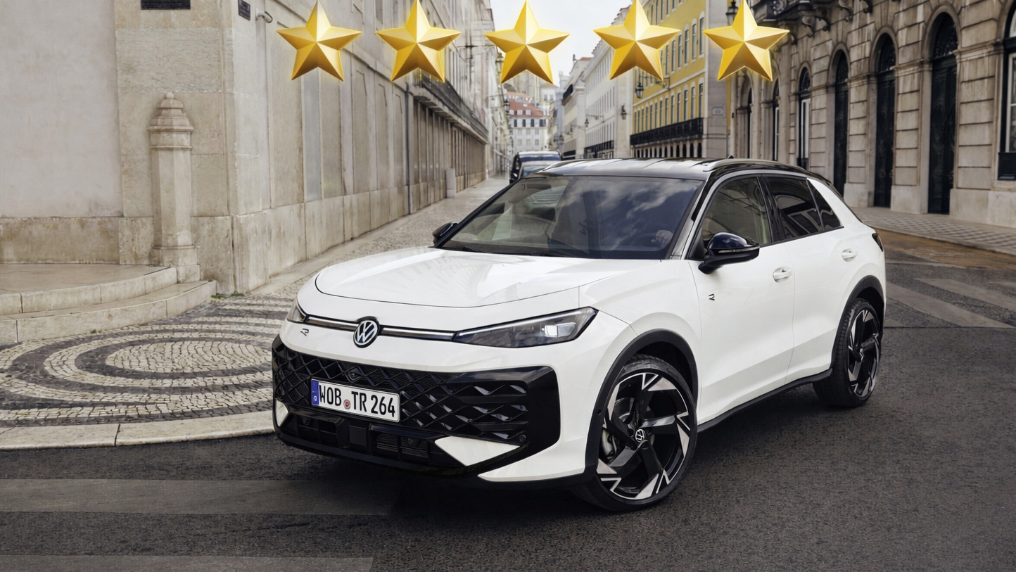 T-Roc with 5 star from EURONCAP