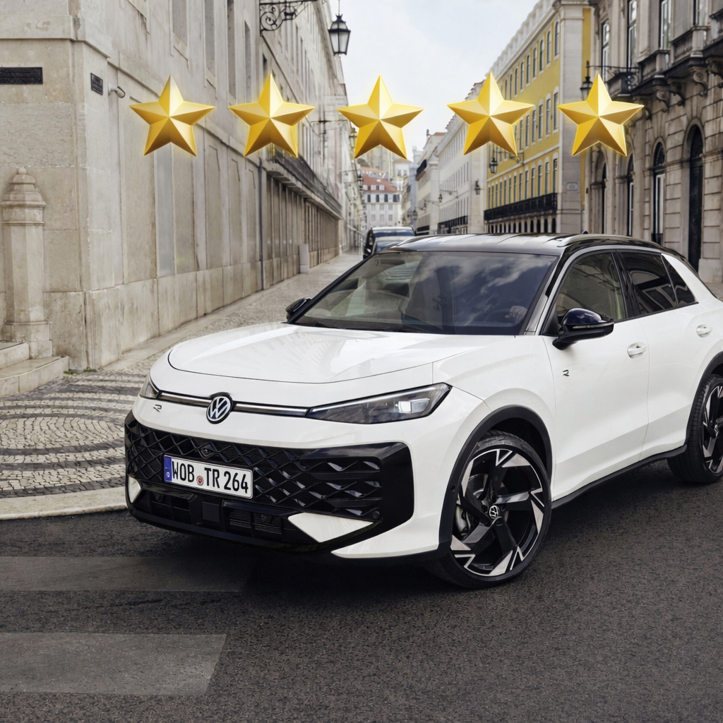 T-Roc with 5 star from EURONCAP