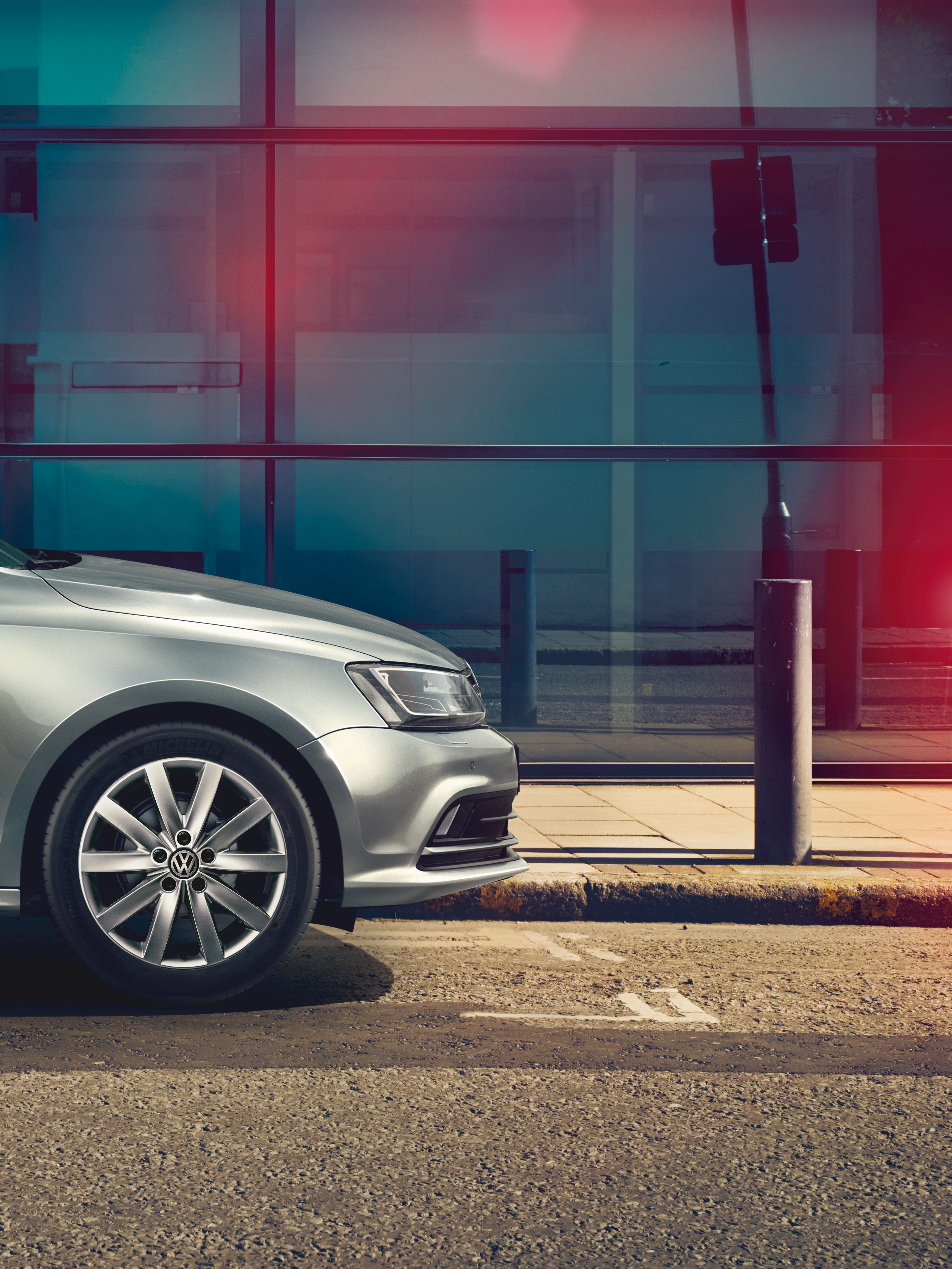 VW Jetta в профил