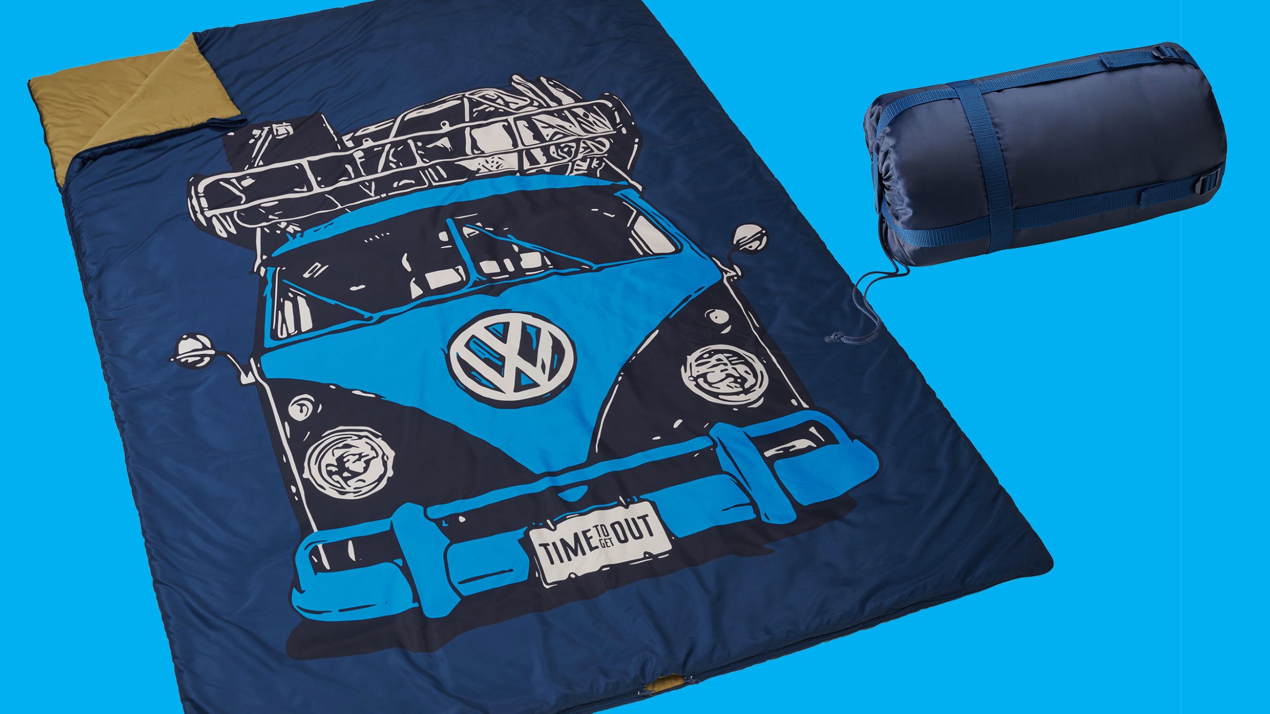 Спален човал с лого на VW Bulli
