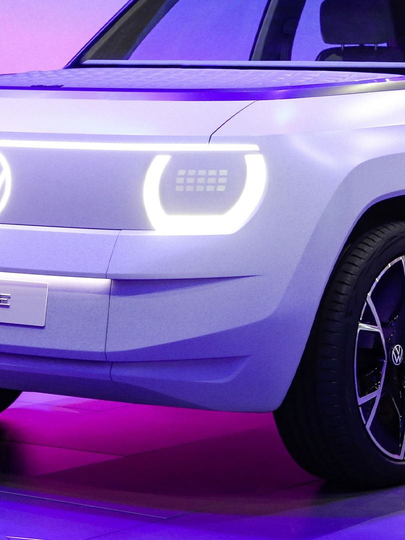 Изглед отпред на VW ID. LIFE
