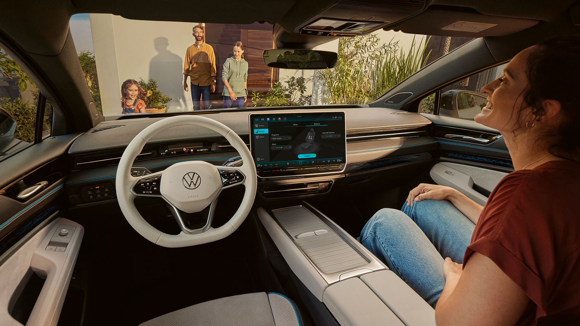 VW ID.7 седалки