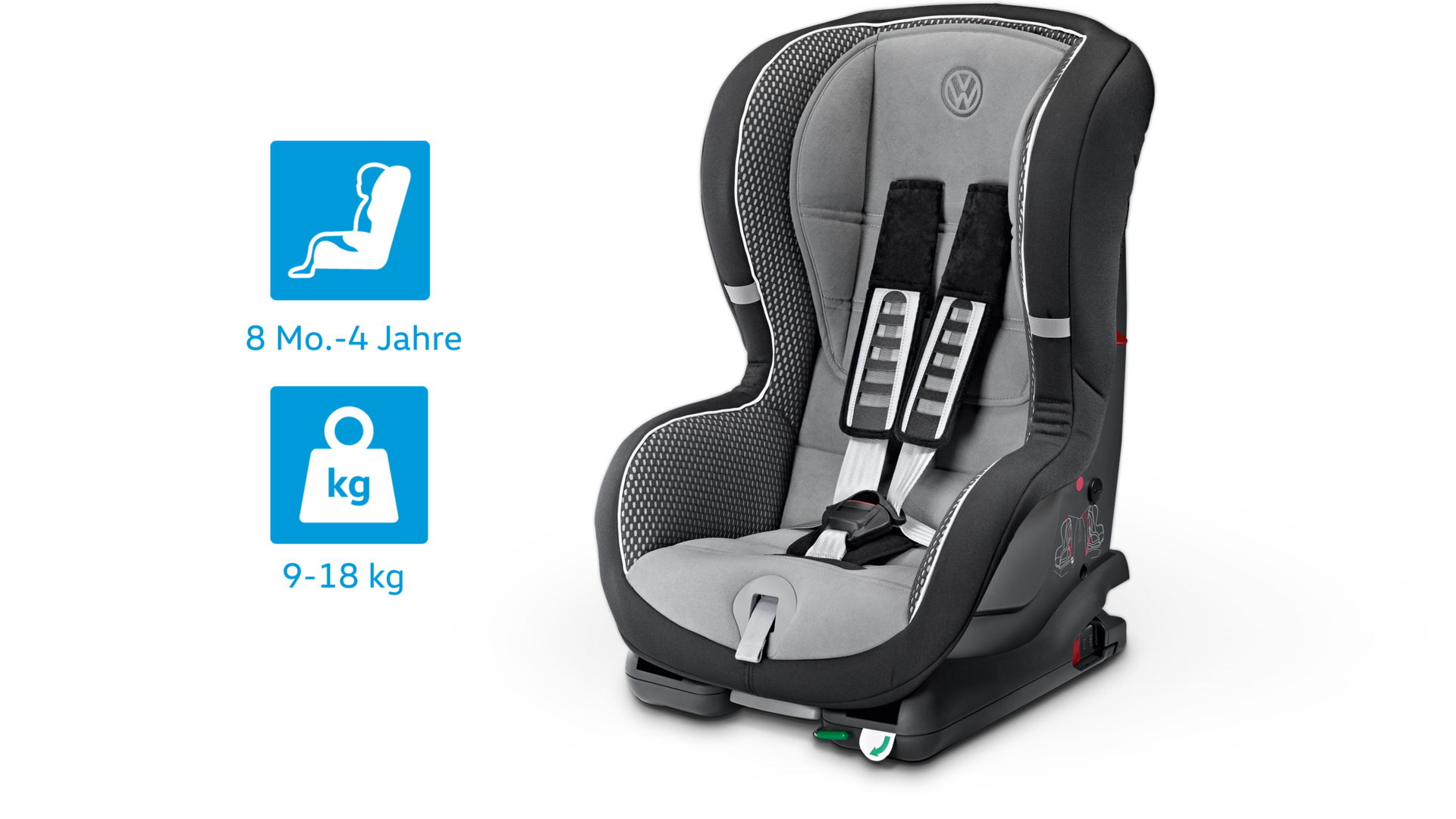 vw volkswagen kindersitz g1 isofix