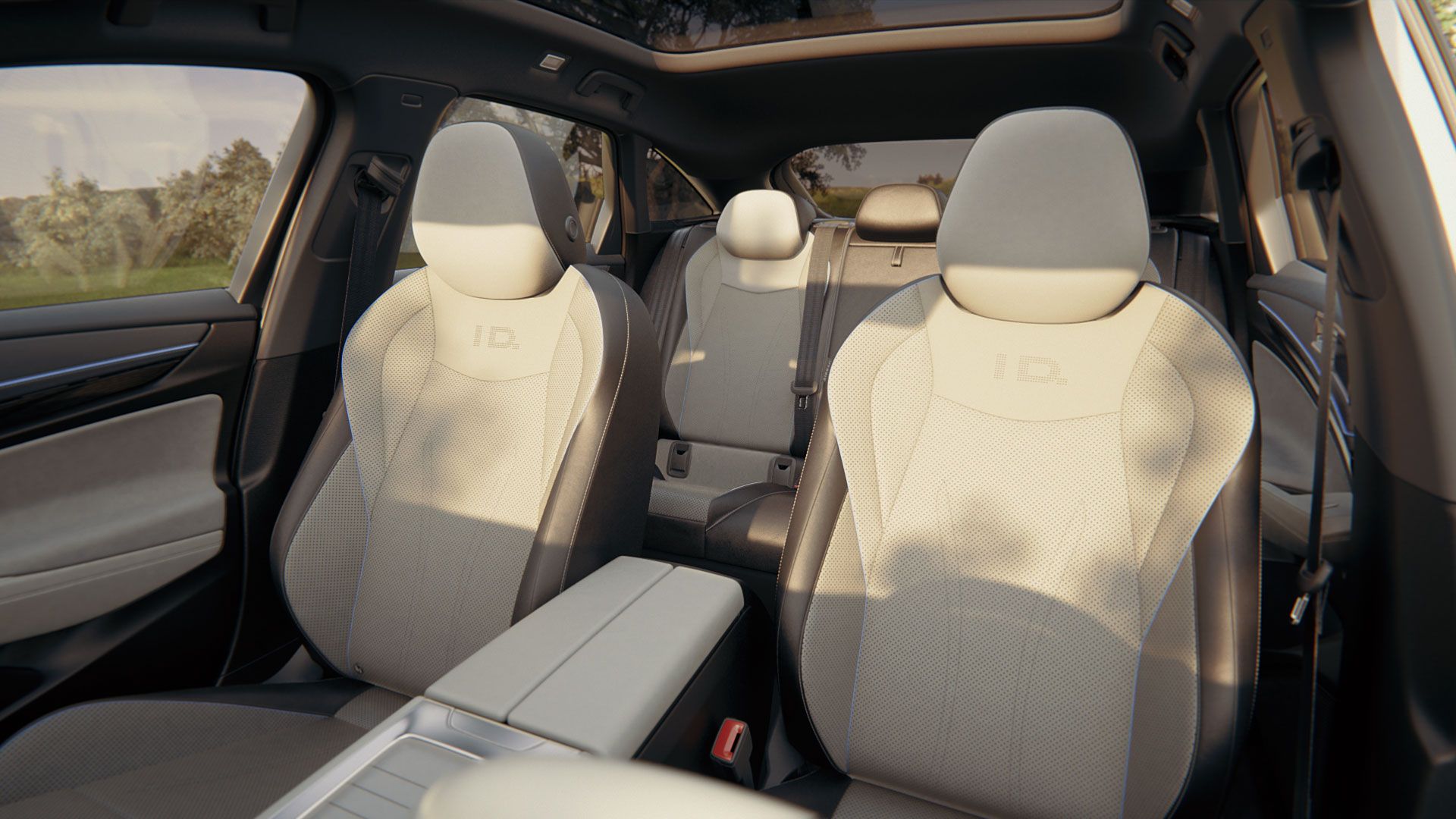 VW ID.7 седалки
