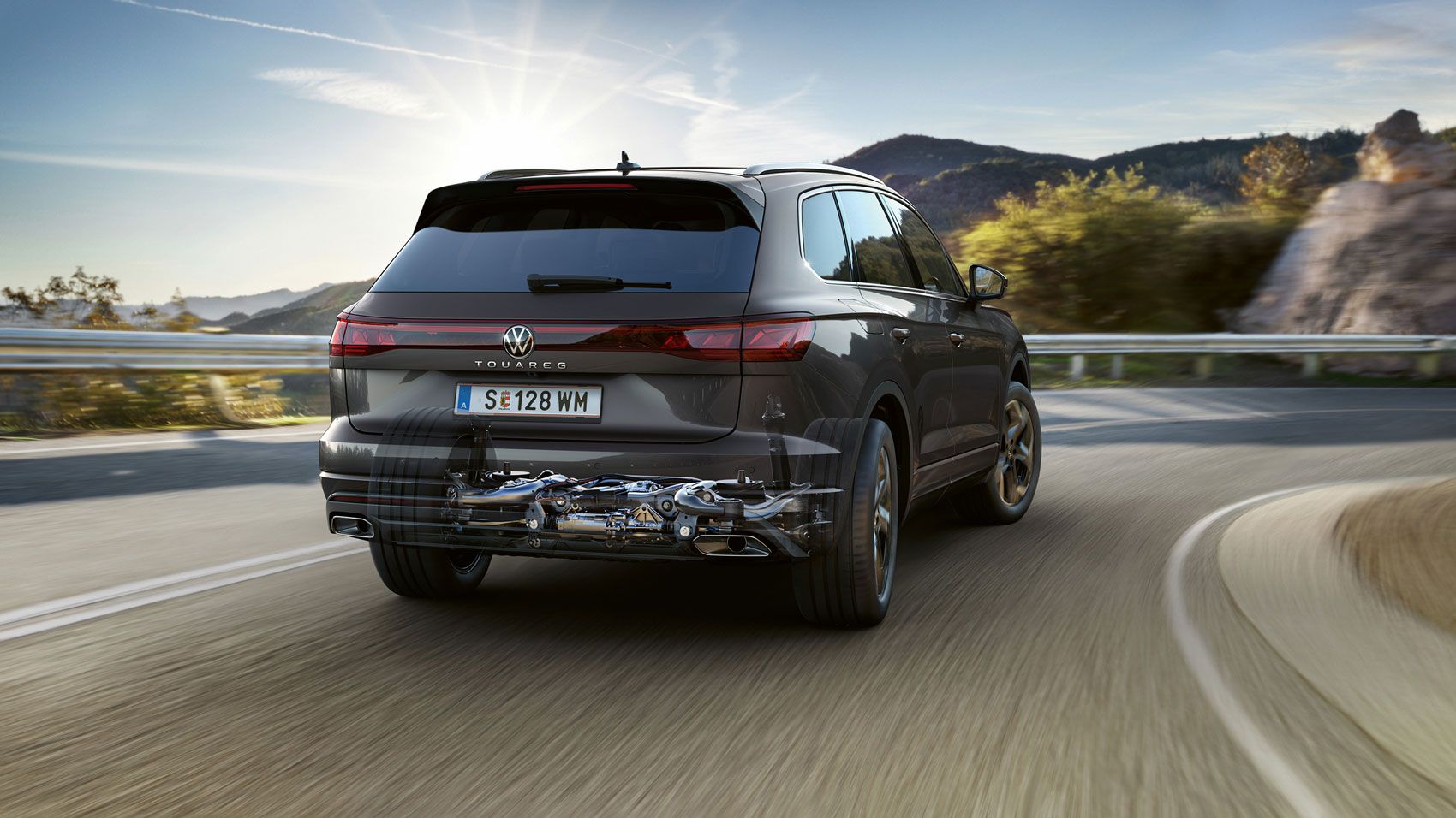 VW Touareg Управление на всички колела