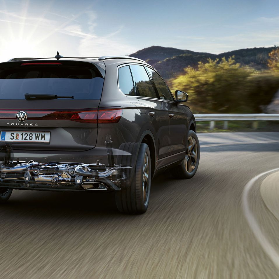 VW Touareg Управление на всички колела