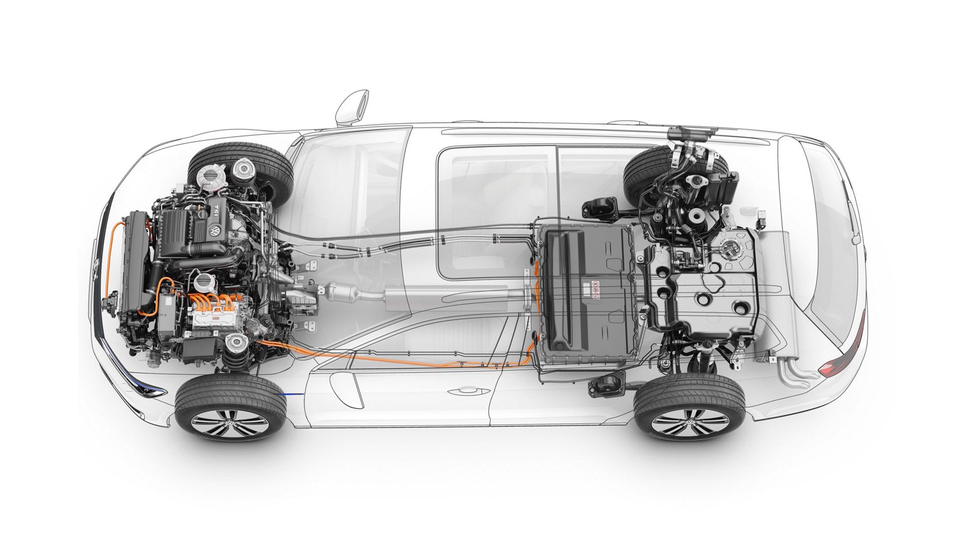 VW ID.4 GTX Elektro SUV Allradantrieb im Schnee