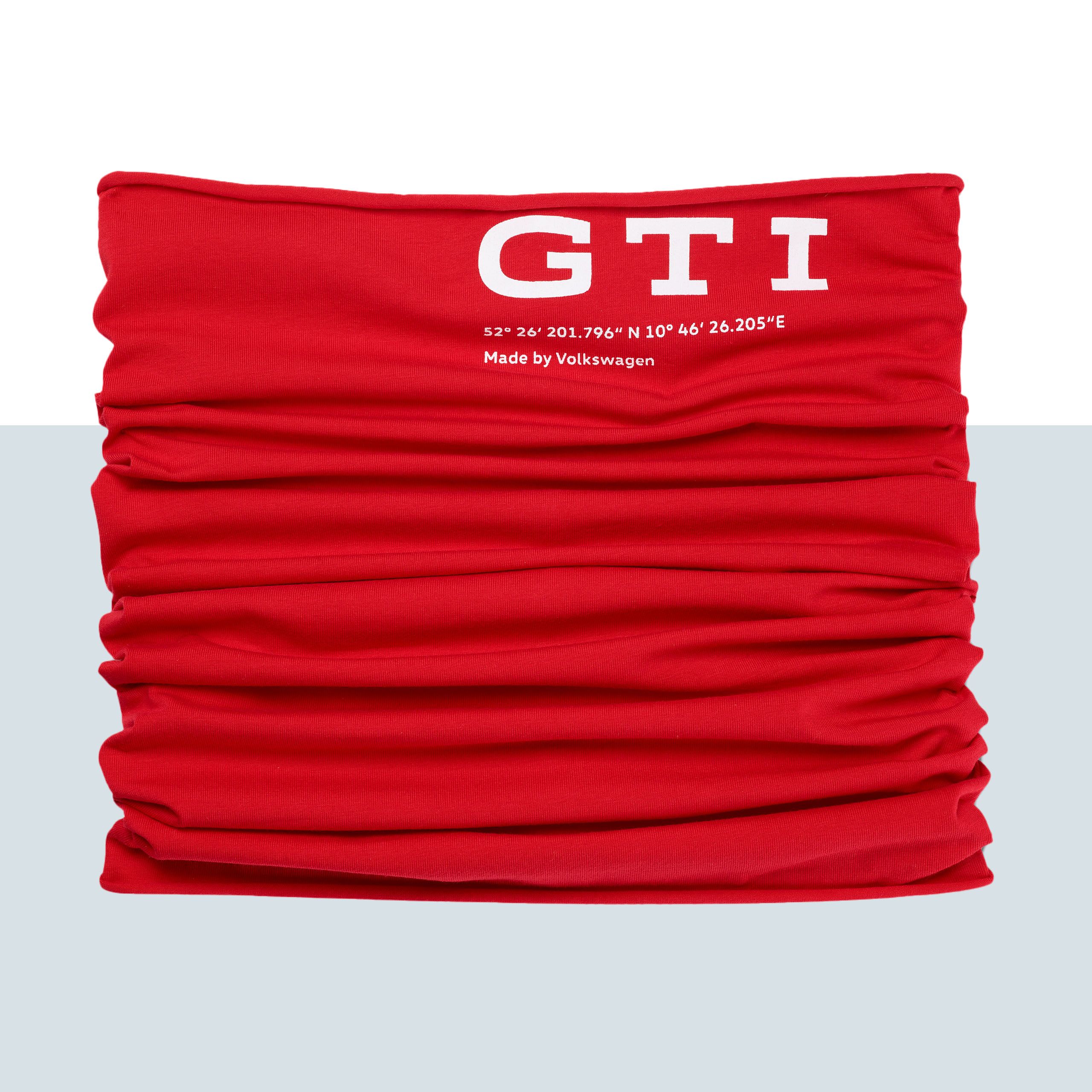 Многофункционален шал червен от колекцията GTI