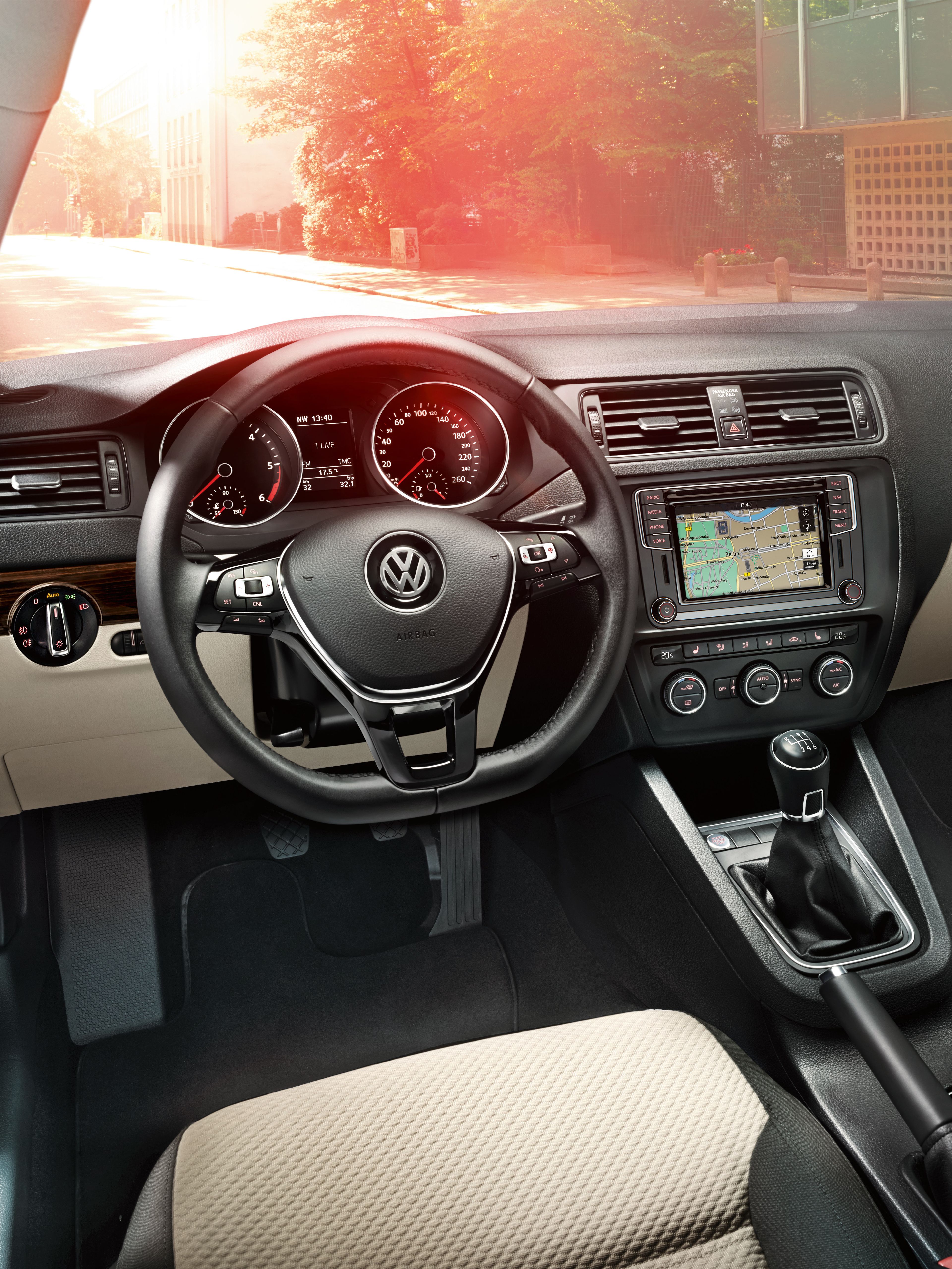 Кокпит/табло на VW Jetta