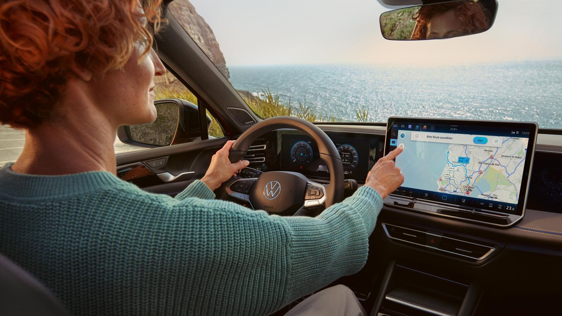 Head-up-Display в новия Tiguan