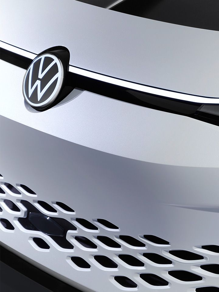 Предната част на Volkswagen ID. SPACE VIZZION