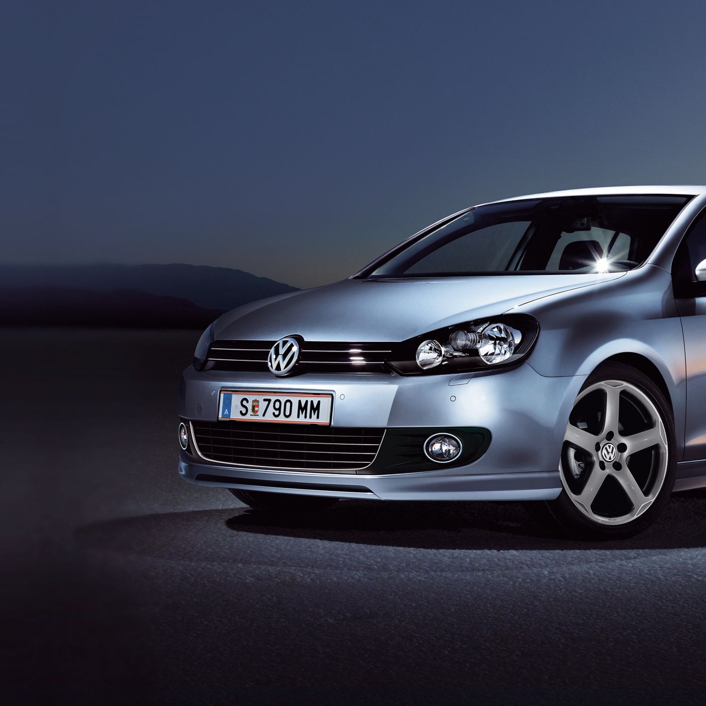 vw volkswagen golf 6 seitenansicht