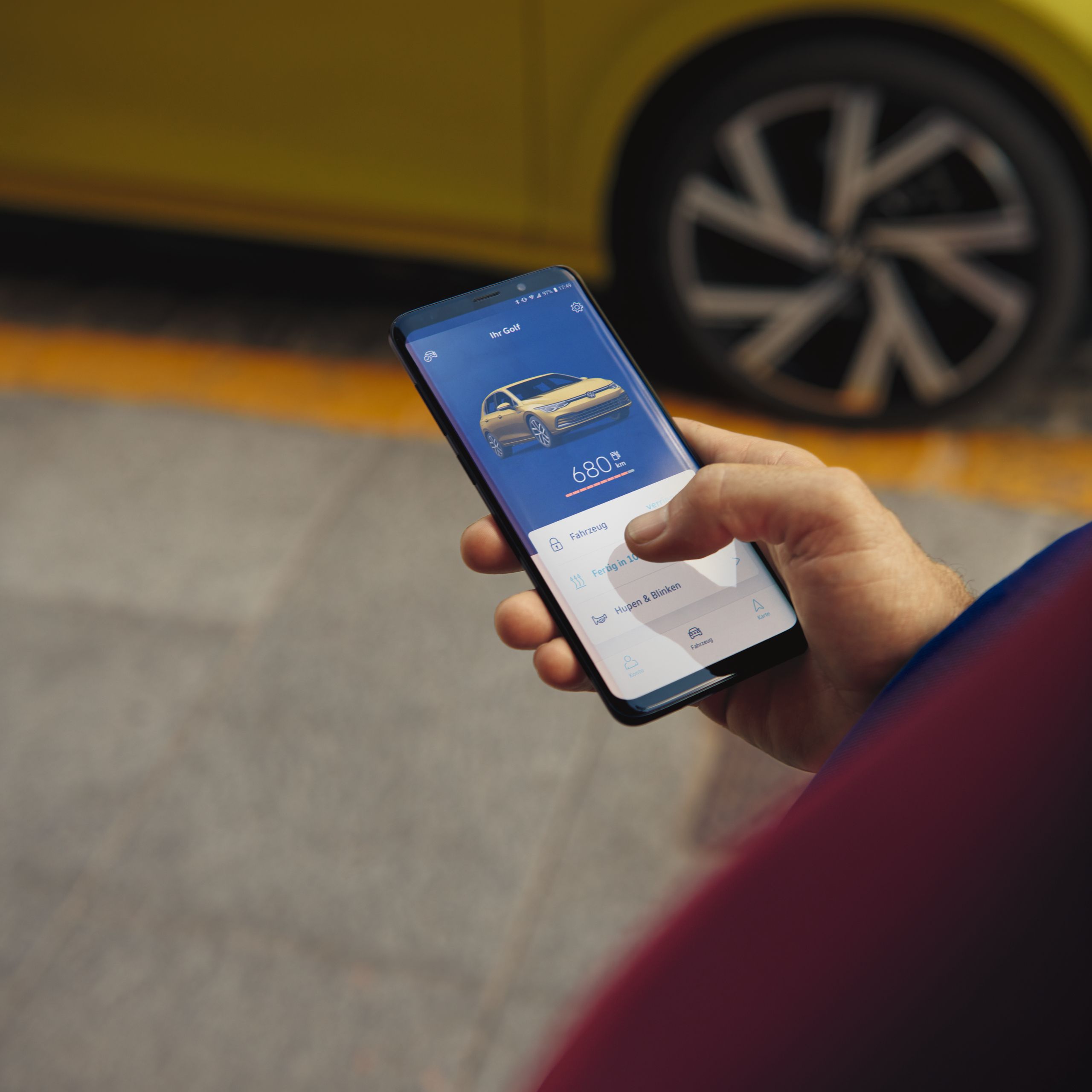 VW актуално състояние на автомобила