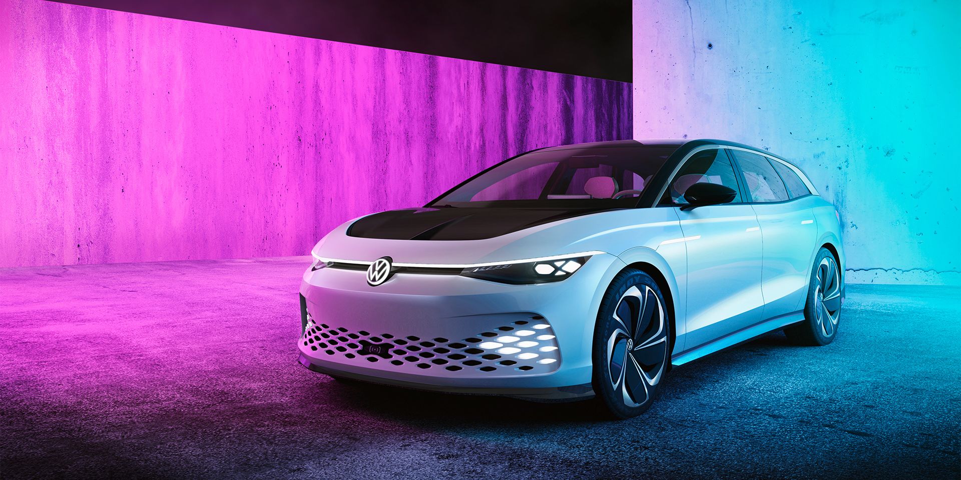 Електрическата концептуална студия VW ID. Space Vizzion