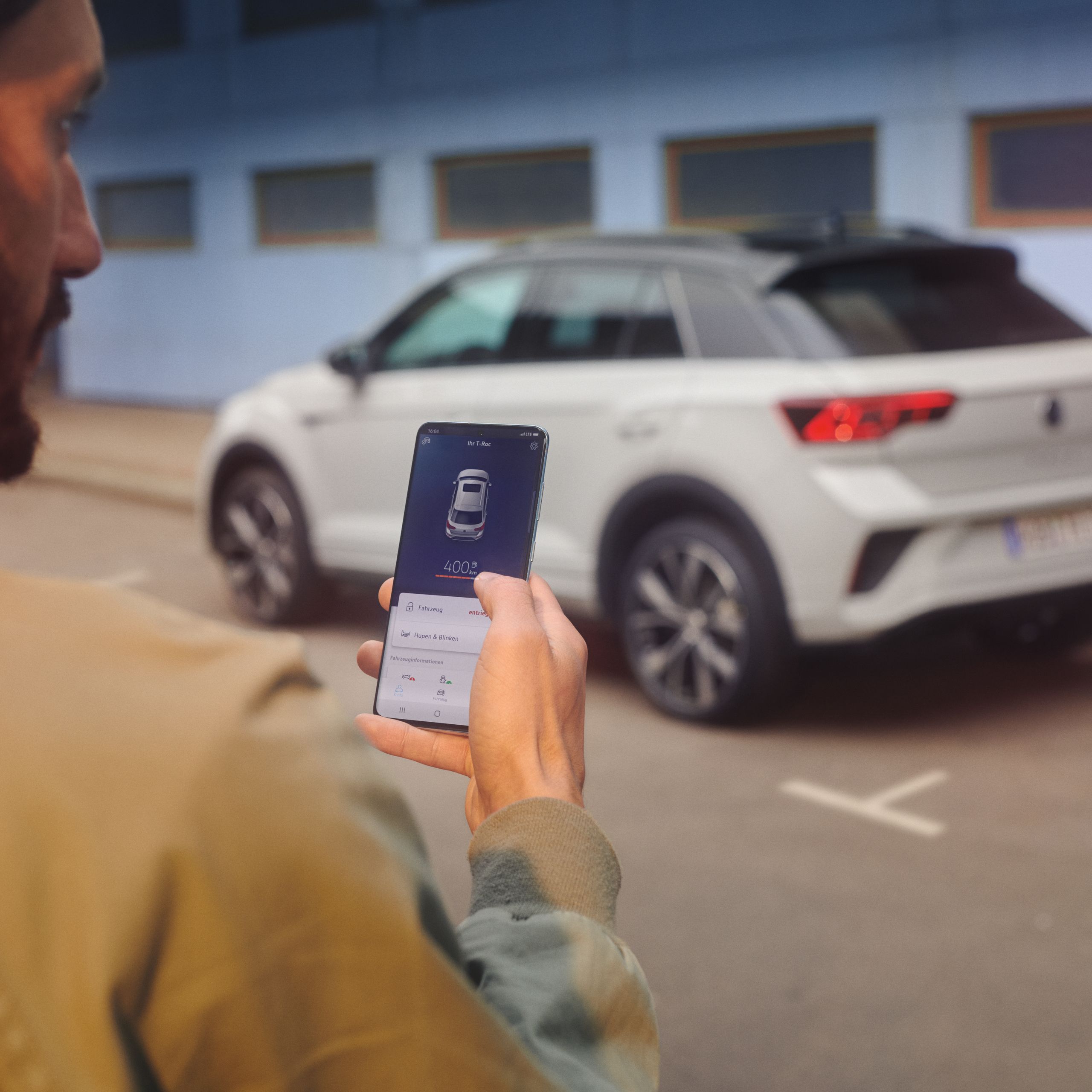 VW Местоположение на паркирания автомобил