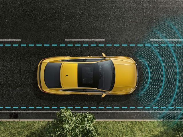 VW Arteon 2017 Lane Assist