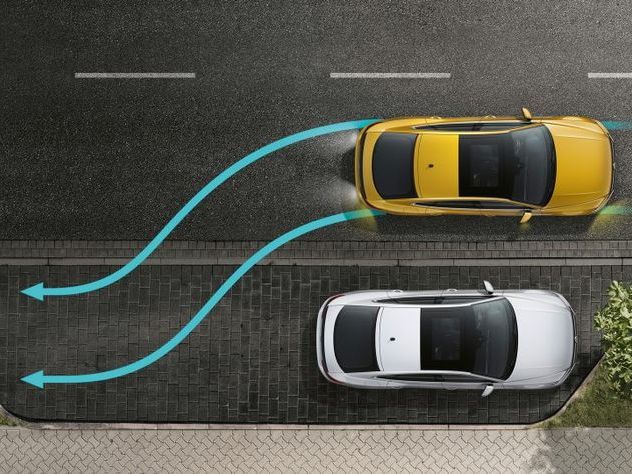 Асистент за излизане от паркомясто на Volkswagen Arteon Shooting Brake