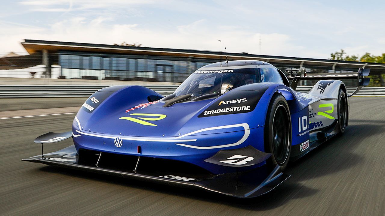 Volkswagen ID.R, тест на пистата Билстер Берг, 2020 година