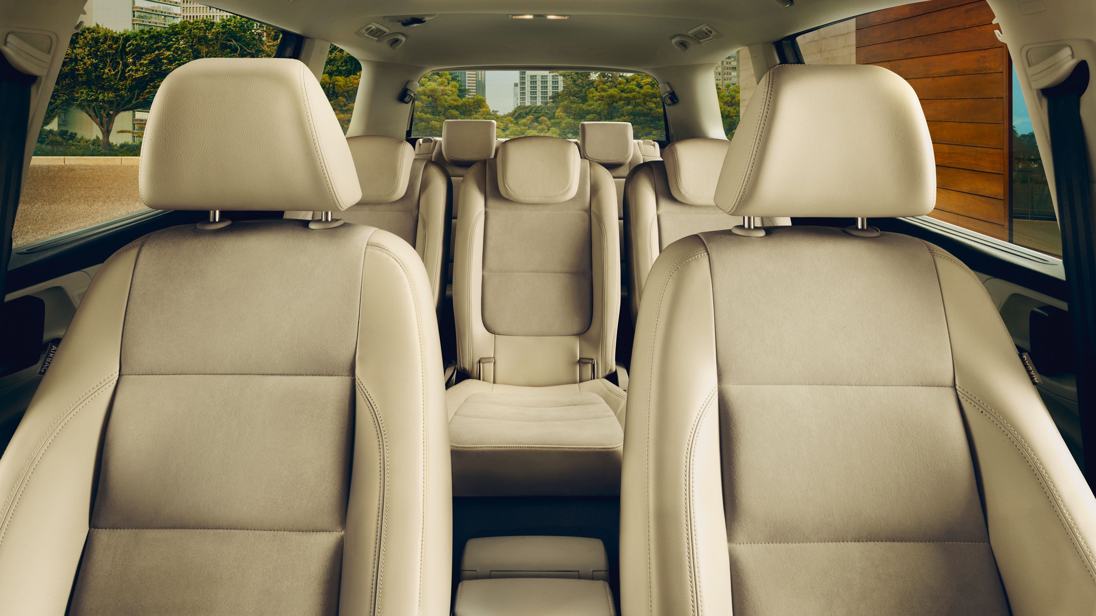 vw volkswagen sharan familienauto innen interieur